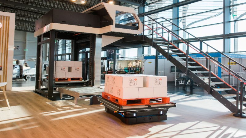 Mobile Industrial Robots Czy Si Y Z Csi Palletising Elektrotechnik